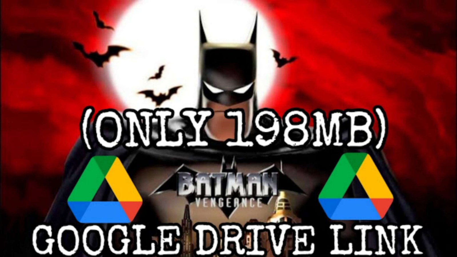 Batman Vengeance Highly Compressed for PC
