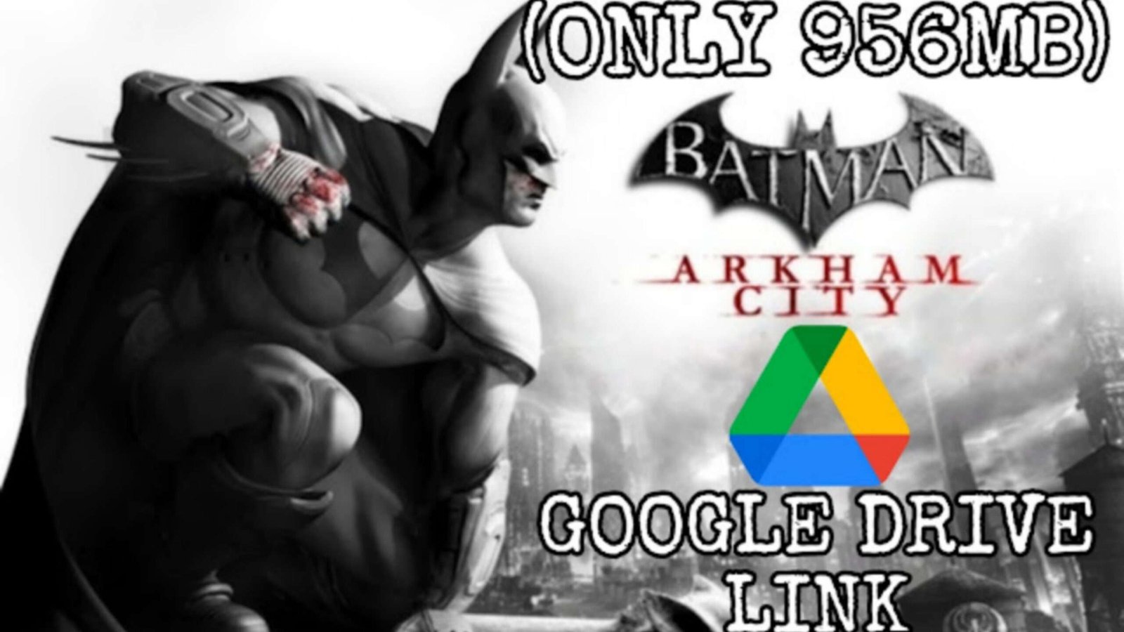 Batman Arkham City Highly Compressed for PC