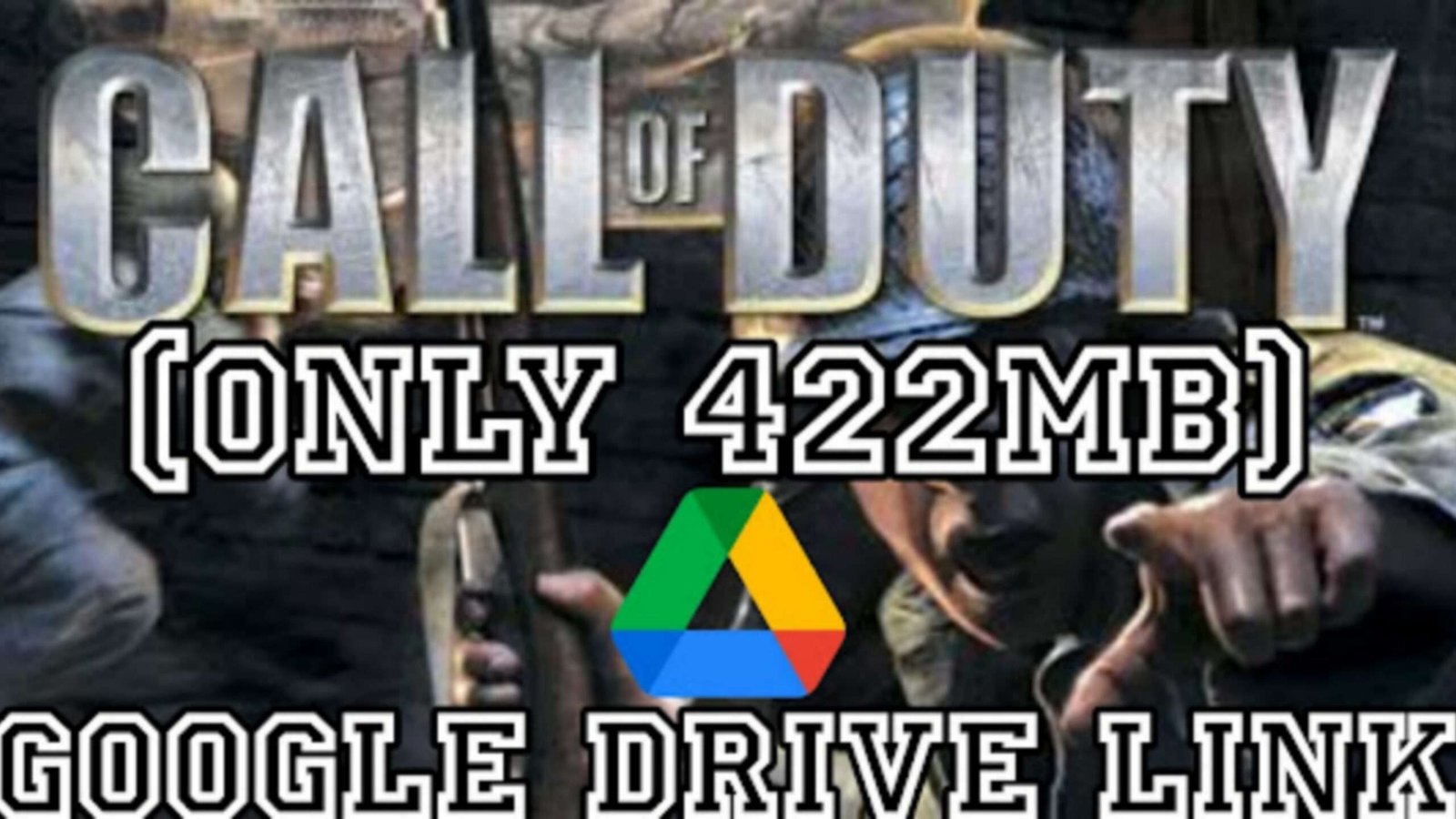 Download Call of Duty 1 Highly Compressed for PC