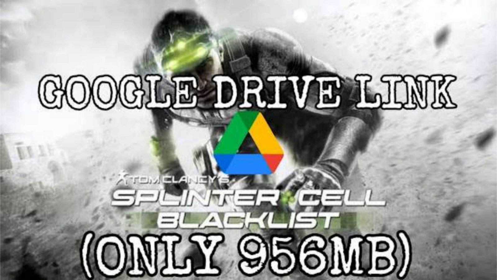 Tom Clancy’s Splinter Cell Blacklist Highly Compressed for PC